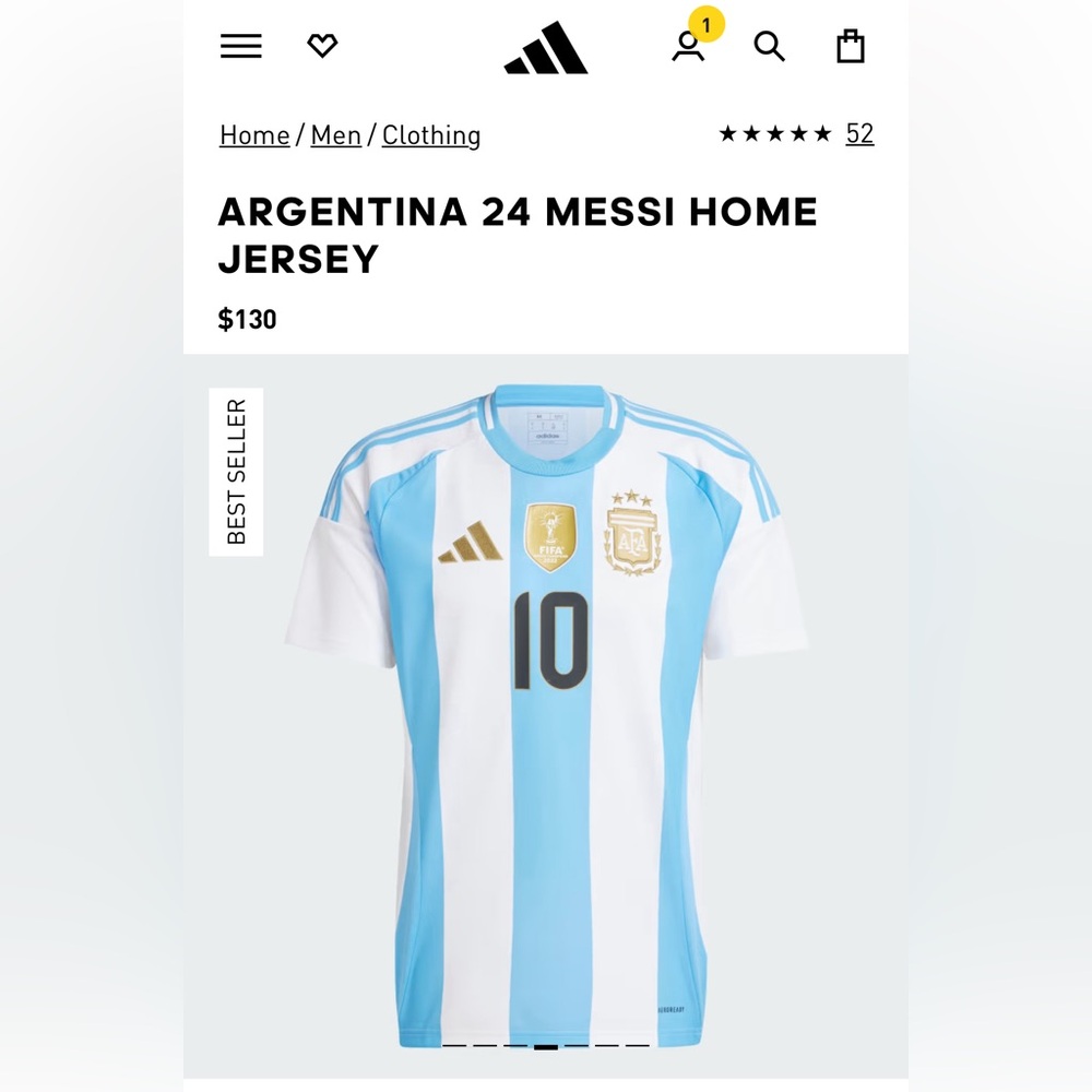Adidas New Copa América ARGENTINA!